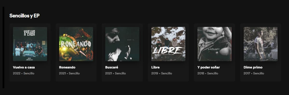 JCA Sencillos